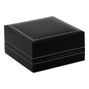 Paper Covered Pendant Box with Gold Accent