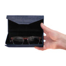 Foldable Triangular Case with Cork Texture