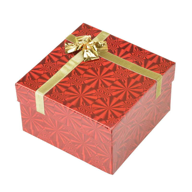 Hologram Assorted Two-Piece Box with Rose Accent Bow
