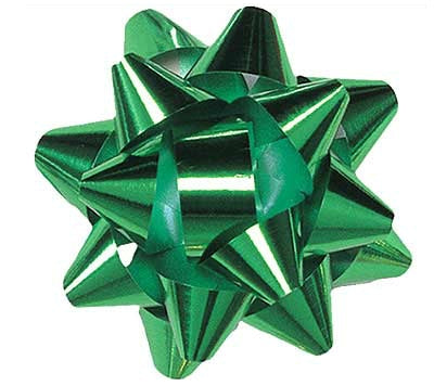 Metallic Colored Star Bow