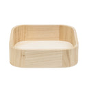 Square Paulownia Wood Basket