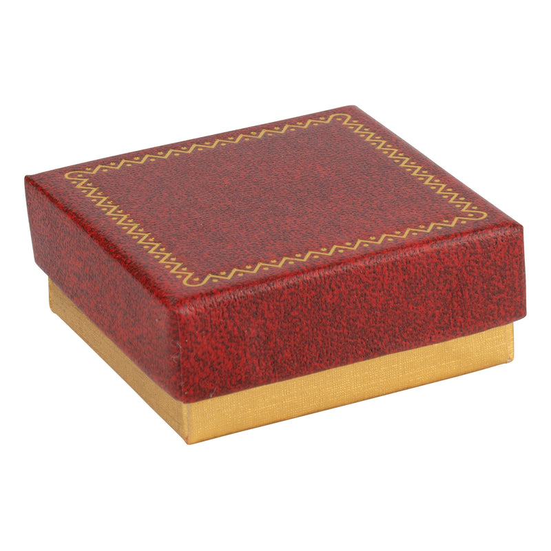 Two-tone Paper Small Universal Box with Gold Accent