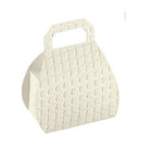 White Quilted Embossed Confection Boxes