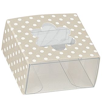 Ivory Dots Confection Boxes