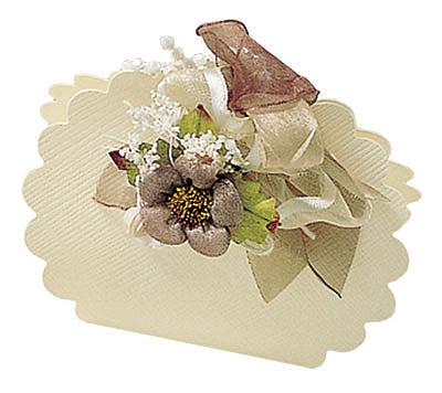 Ivory Linen Confection Boxes