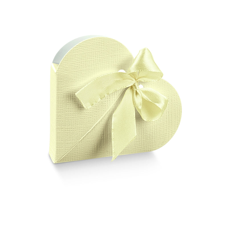 Ivory Linen Confection Boxes