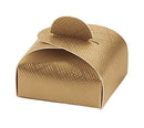 Gold Linen Confection Boxes