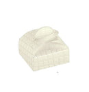 White Quilted Embossed Confection Boxes