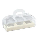 White-Clear Confection Boxes
