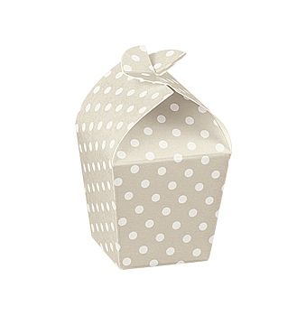 Ivory Dots Confection Boxes