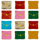 Assorted Printed Chinese Brocade Pouch