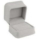 Suede Single Ring Box with Matching Suede Interior