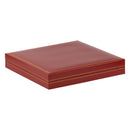 Paper Covered Large Set Box with Gold Accent