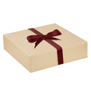 Leatherette Large Set Box Leatherette Interior with Matching Ribboned Packer