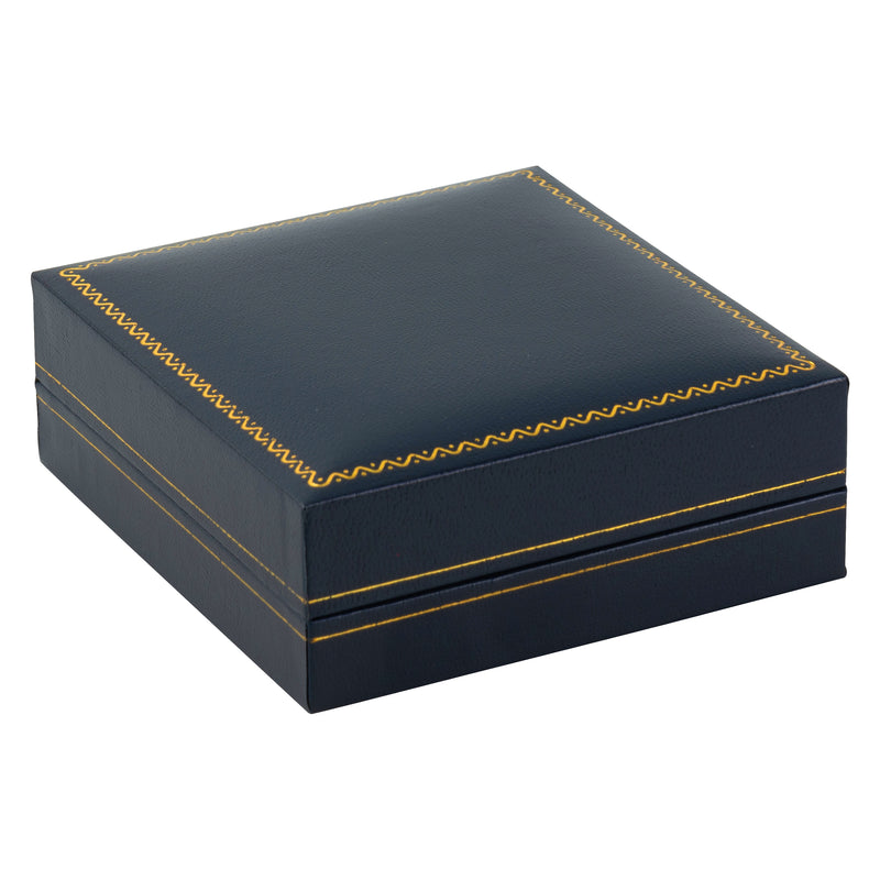 Paper Covered Universal Box with Gold Accent