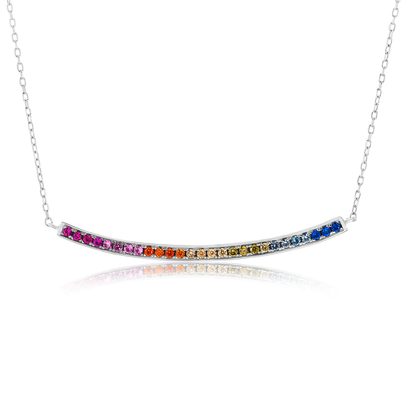 Curved Bar Necklace