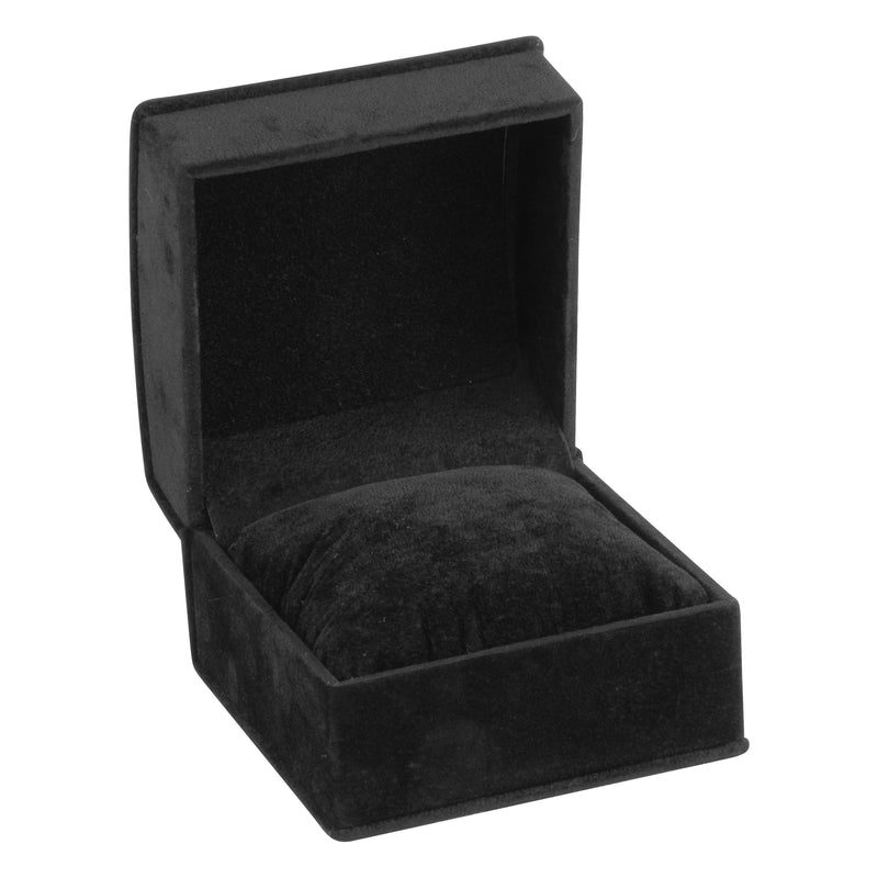 Suede Collar Watch Box with Matching Interior with Ribboned Packer