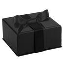 Suede Universal Box with Matching Interior with Ribboned Packer