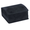 Suede Universal Box with Matching Interior with Ribboned Packer