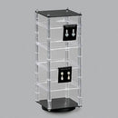 4-Sided Acrylic Hanging Card Display