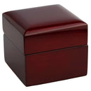 Black Piano French Clip Earring-Pendant Box (Reversible Pad)