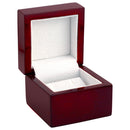 Black Piano French Clip Earring-Pendant Box (Reversible Pad)