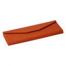 Foldable Triangular Case with Linen Texture