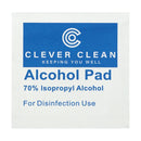 Clever Clean Alcohol Prep Pads 70% Isopropyl Alcohol