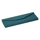 Foldable Triangular Case with Linen Texture