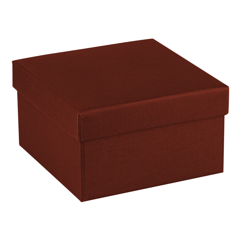 Nabuka Leatherette Square Bangle Box with Cream Interior