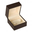 Matte Paper Covered Bangle Box with Cream Leatherette Interior