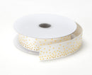 Satin Ribbon with Shiny Dots