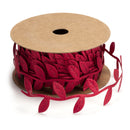 Leaf Cut-Out Ribbon Trimming
