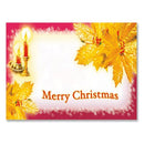 Merry Xmas Mistletoe  Tag - 3.5" x 2"