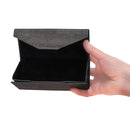 Foldable Triangular Case with Cork Texture