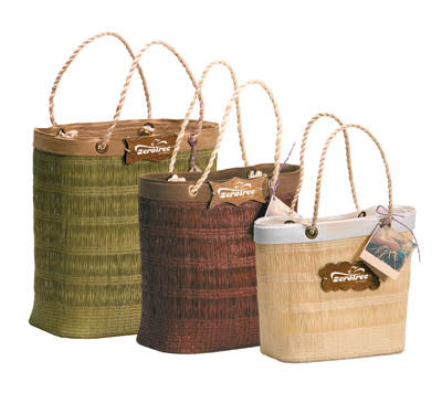 Biodegradable Palm Tree Collection Tote Bags