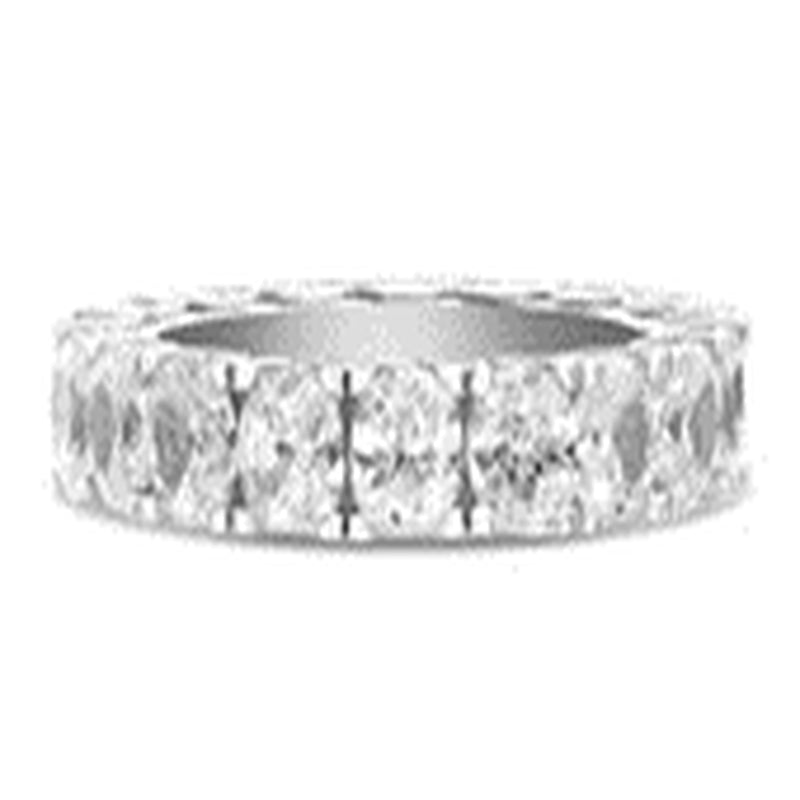 Sterling Silver CZ Band Ring