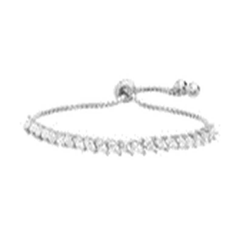 Silver Marquise CZ Tennis Bracelet