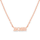 Sterling Silver "BoSterling Silver" Necklace