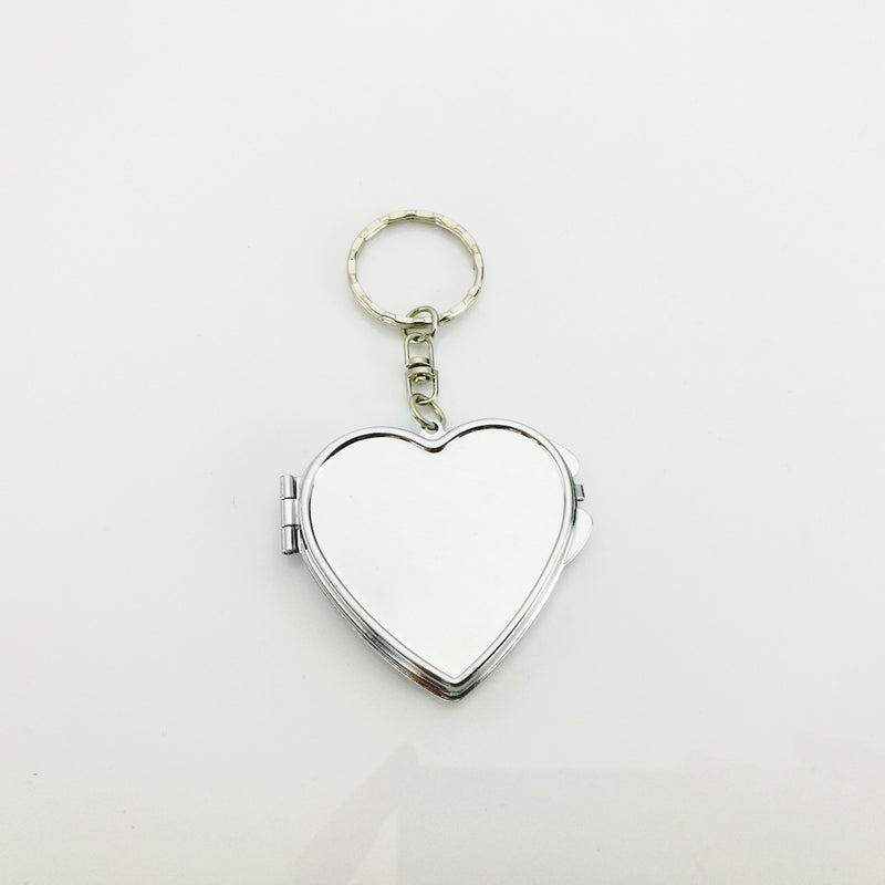 Heart Mirror Keychain