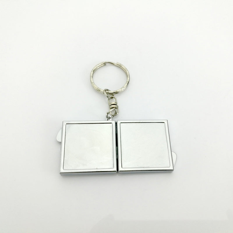Square Mirror Keychain