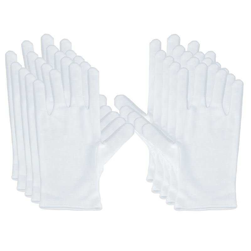 White Cotton Gloves