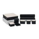 Textured Two-Tone Large Set Box