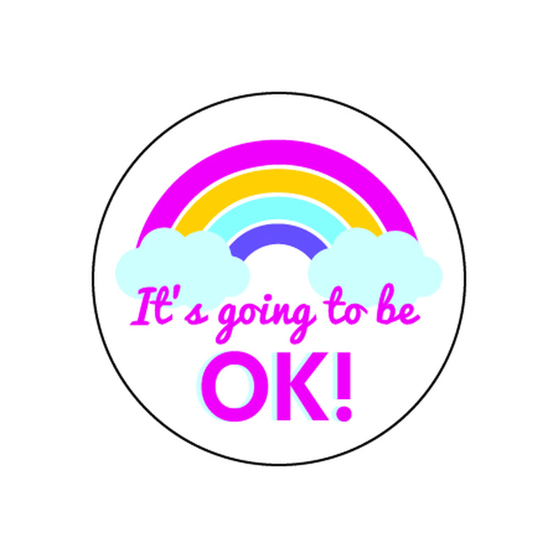 It's Going To Be OK Labels