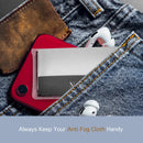 Grey Suede Anti-Fog Lens Cloth