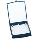 Lizard Skin Textured Leatherette Pearl Box with White Interior