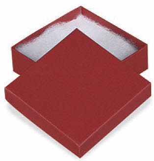 Two-Piece Cardboard Ring Box with Foam Insert