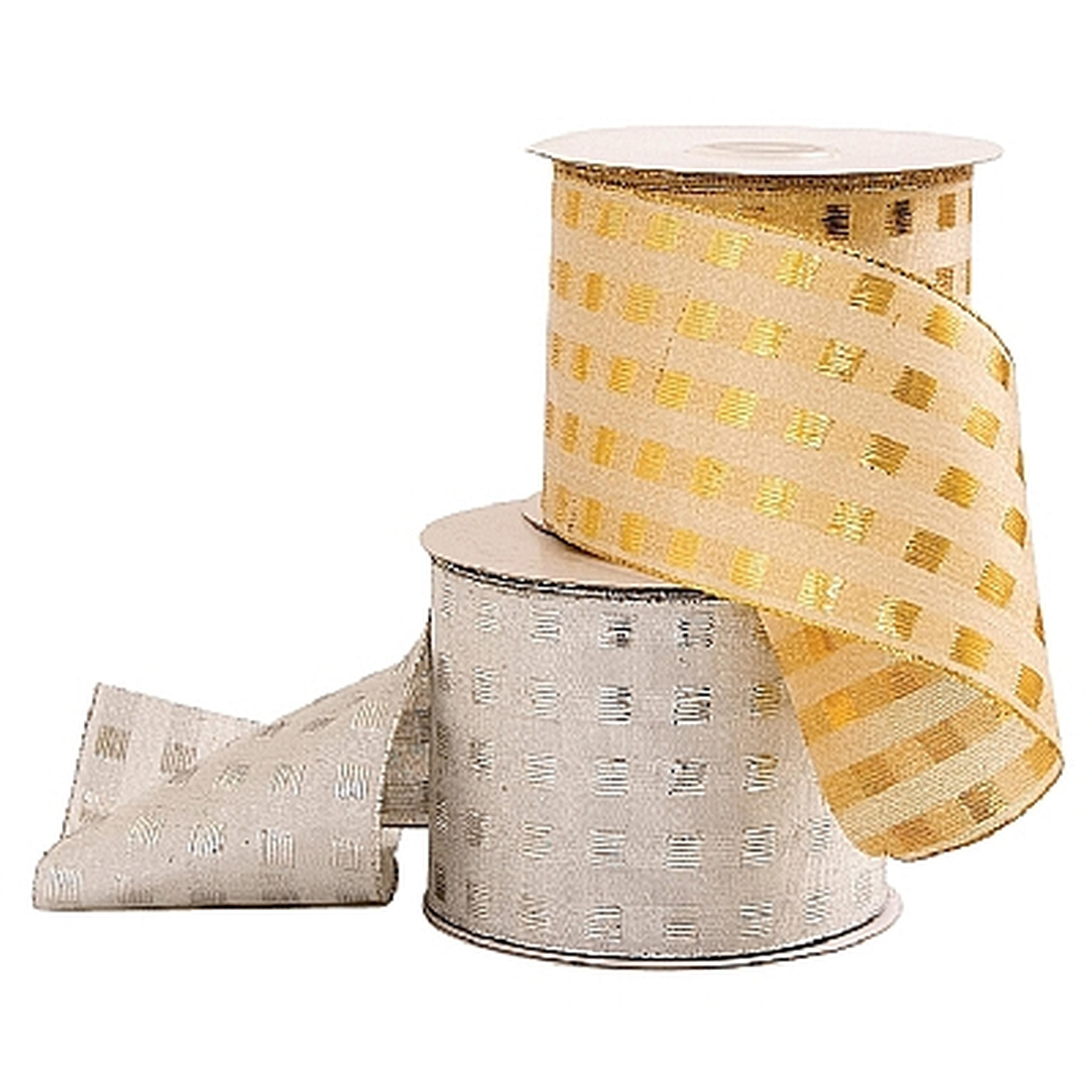 Tool Box Ribbon Wired Metallic Box Ribbon