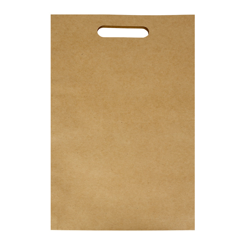 Kraft Merchandise Bag with Side Gusset