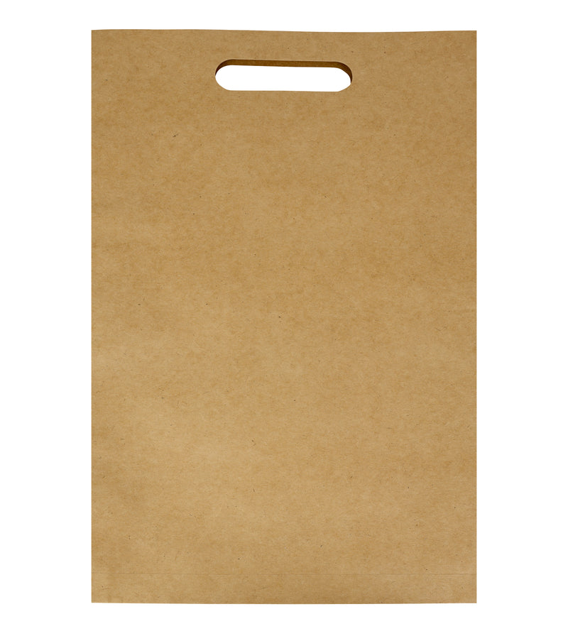 Kraft Merchandise Bag with Side Gusset